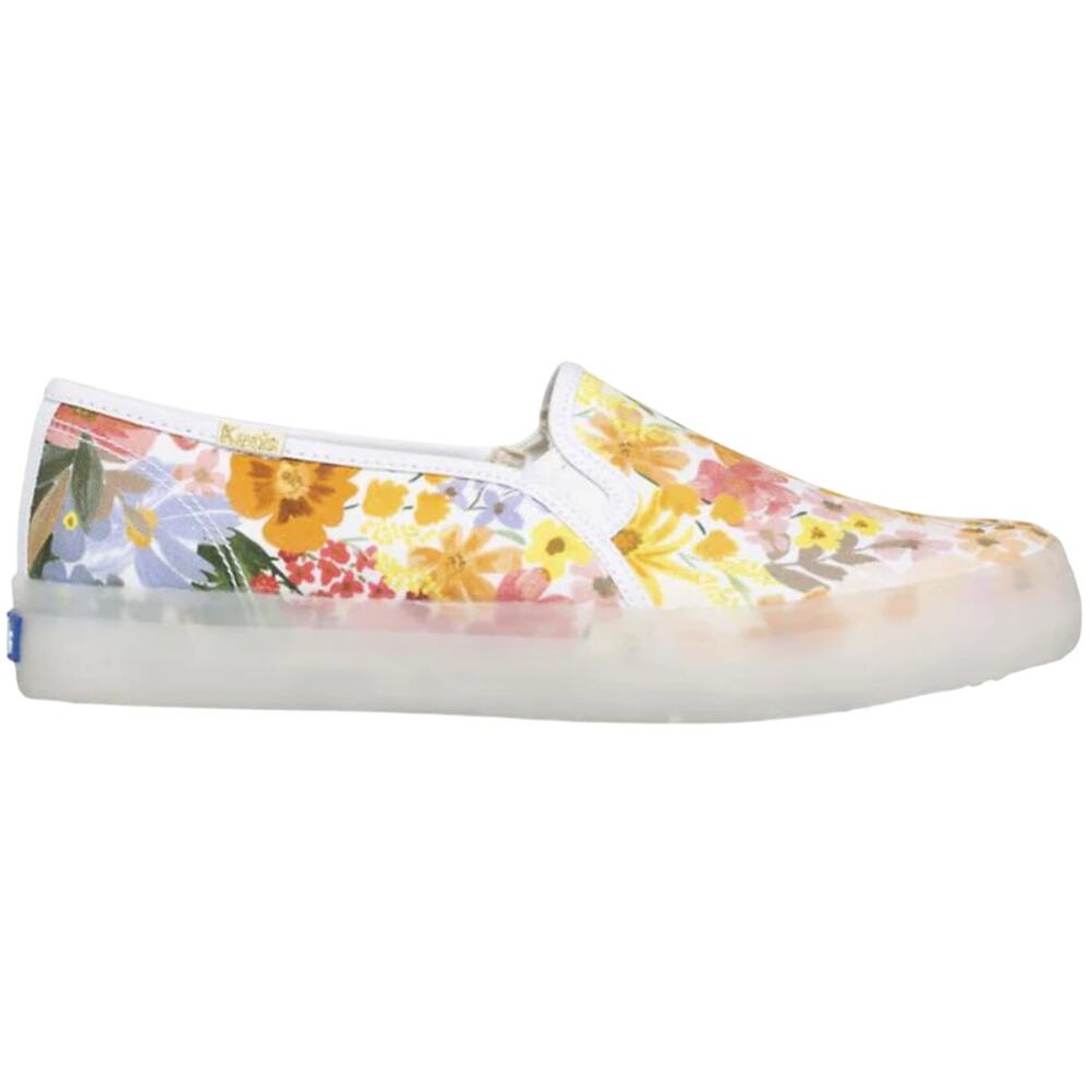 Keds x Rifle Paper Co Double Decker Sneaker Slip-On Floral Softerra Marguerite 8